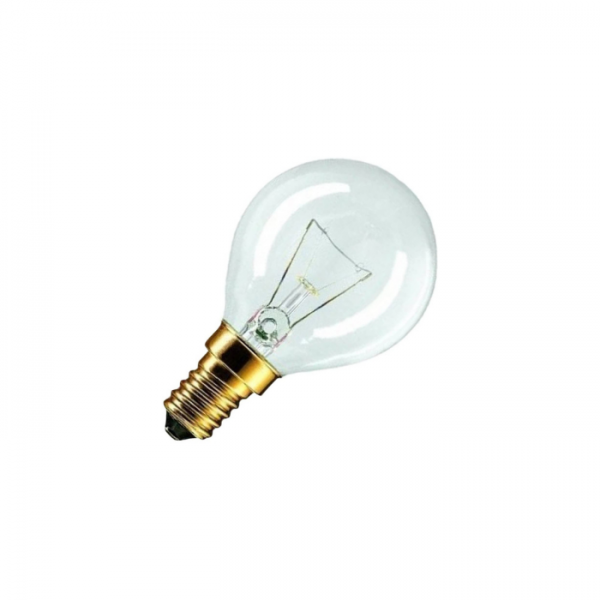 Orkaitės lemputė E14, 40W, 220V, iki 300°C (karščiui atspari) 00057874