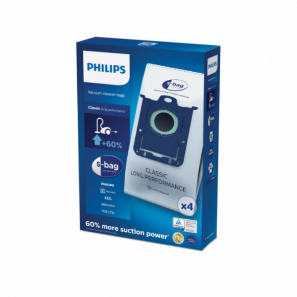 Dulkių siurblio PHILIPS, SAECO dulkių maišeliai 4 vnt.